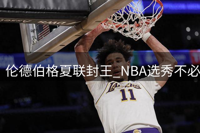 伦德伯格夏联封王 NBA选秀不必再有年龄焦虑？